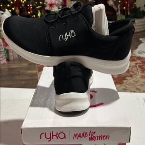 Ryka Black and White Women's Sneakers